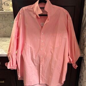 Frank & Eileen Pink Cotton Button-Down Shirt